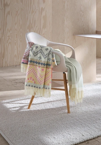 Lambswool Mix Plaid TERANI - 0