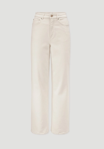 ALVA Wide Leg UNDYED Jeans made from organic cotton with recycled cotton