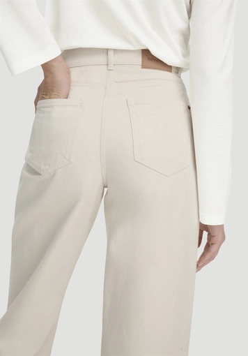 Jeans ALVA Wide Leg UNDYED aus Bio-Baumwolle mit Recycled-Baumwolle - 2