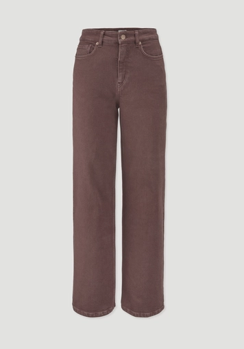 Jeans Wide Leg aus Bio-Baumwolle mit Recycled-Baumwolle