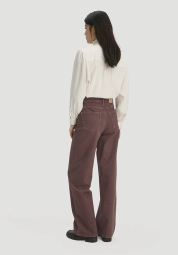 Jeans ALVA Wide Leg GARMENT DYE aus Bio-Baumwolle mit recycelter Baumwolle - 1