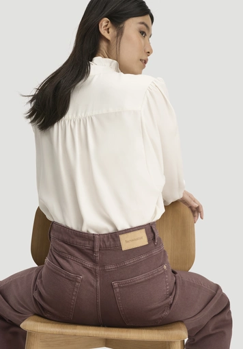 Jeans ALVA Wide Leg GARMENT DYE aus Bio-Baumwolle mit recycelter Baumwolle - 3