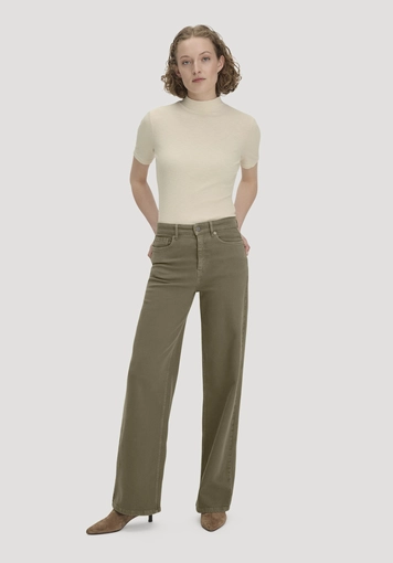 Jeans ALVA Wide Leg GARMENT DYE aus Bio-Baumwolle mit recycelter Baumwolle - 0