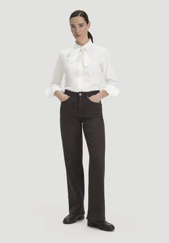 Jeans ALVA Wide Leg GARMENT DYE aus Bio-Baumwolle mit recycelter Baumwolle