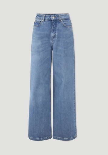 Jeans Super Wide Leg aus Bio-Denim Jeans Super Wide Leg aus Bio-Denim