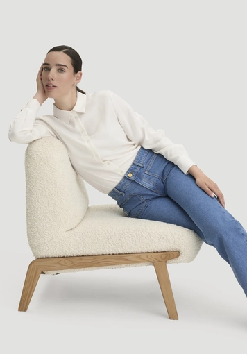 Jeans Flared Leg aus reiner Bio-Baumwolle - 3