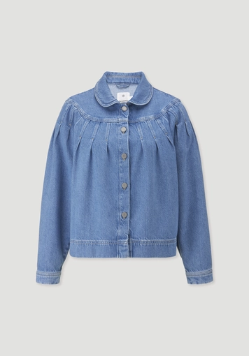 Jeansjacke Relaxed aus Bio-Baumwolle mit TENCEL™ Lyocell - 5