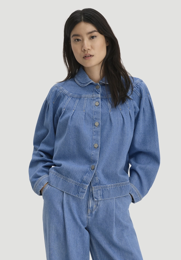 Jeansjacke Relaxed aus Bio-Baumwolle mit TENCEL™ Lyocell