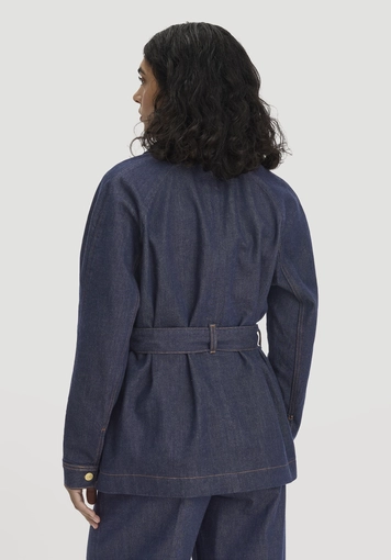 Jeansjacke Relaxed aus Bio-Denim - 2