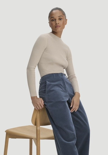 Cordhose Wide Leg Relaxed aus Bio-Baumwolle - 3