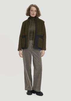 Cordhose Wide Leg Relaxed aus Bio-Baumwolle