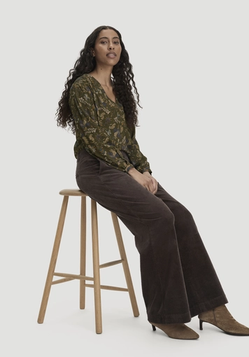 Cordhose Wide Leg Relaxed aus Bio-Baumwolle - 3