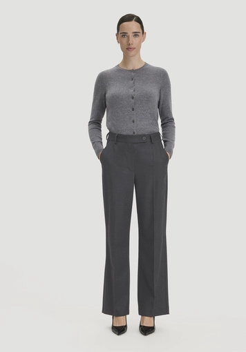 Wollhose Straight Leg Relaxed aus reiner Bio-Merinowolle - 0