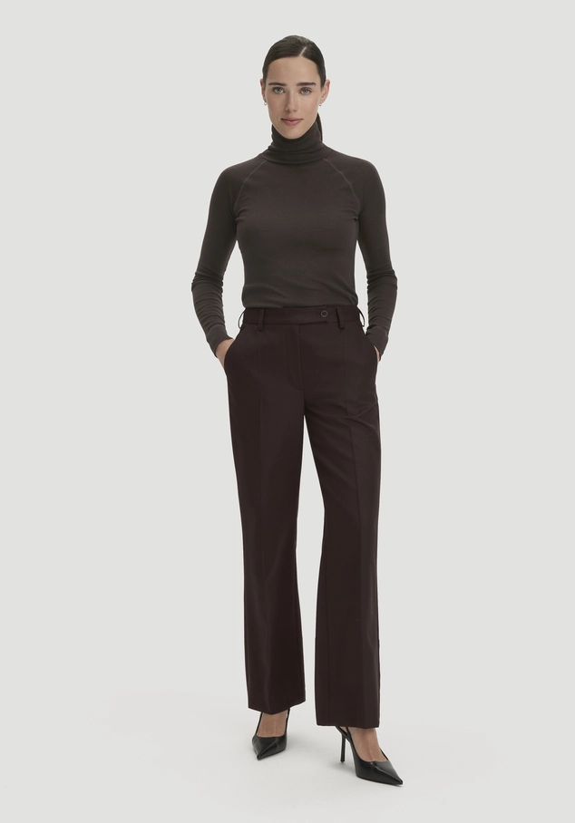 Wollhose Straight Leg Relaxed aus reiner Bio-Merinowolle