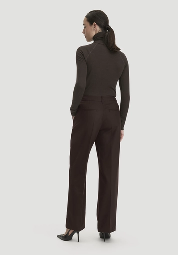 Wollhose Straight Leg Relaxed aus reiner Bio-Merinowolle - 1