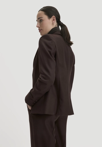 Regular wool blazer made from pure organic merino wool - 2