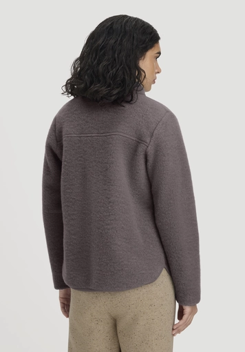 Wollfleece Jacke Regular aus reiner Bio-Merinowolle - 2