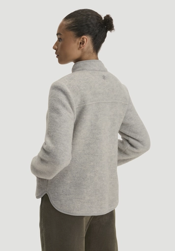 Wollfleece Jacke Regular aus reiner Bio-Merinowolle - 2