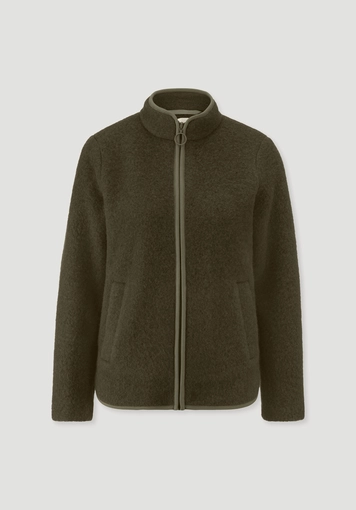 Wollfleece Jacke Regular aus reiner Bio-Merinowolle