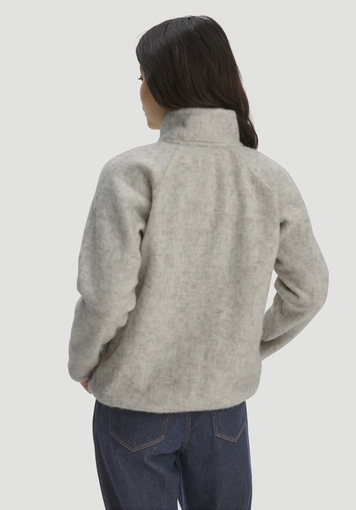 Wollfleece Troyer Relaxed aus reiner Bio-Merinowolle - 2