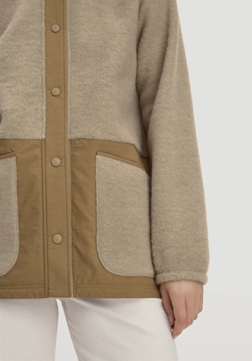 Wolfleece Jacke Patch Relaxed aus reiner Bio-Merinowolle - 3