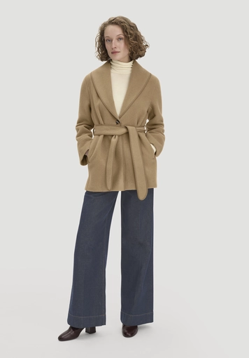 Wolljacke Relaxed aus 100% recycelter Wolle - 1