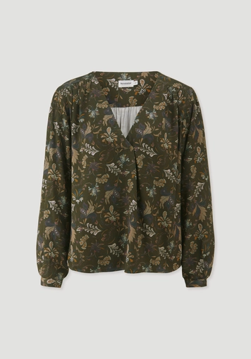 Print Bluse Relaxed aus reiner LENZING™ ECOVERO™ Viskose Print Bluse Relaxed aus reiner LENZING™ ECOVERO™ Viskose