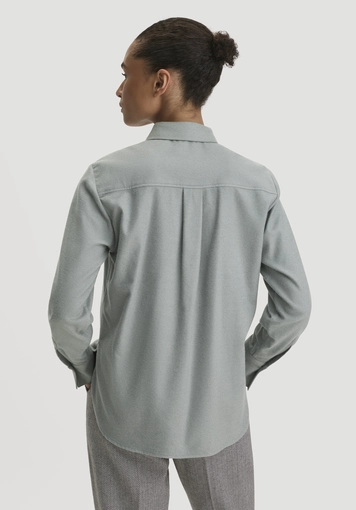 Flanell Bluse Relaxed aus Bio-Baumwolle mit TENCEL™ Lyocell - 2