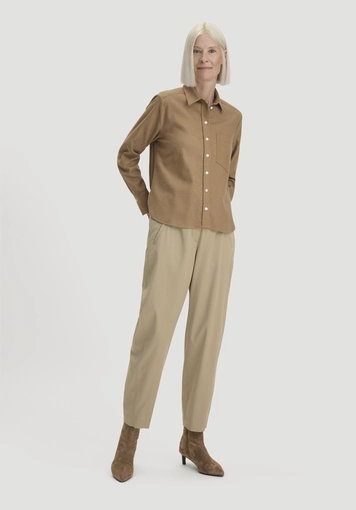 Flanell Bluse Relaxed aus Bio-Baumwolle mit TENCEL™ Lyocell - 1