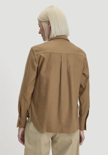 Flanell Bluse Relaxed aus Bio-Baumwolle mit TENCEL™ Lyocell - 2