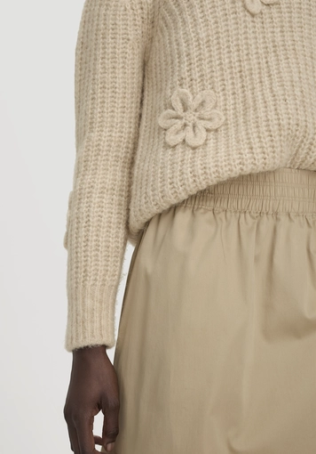 Midi skirt made from pure organic cotton - 2