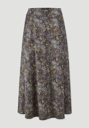 Midi skirt made from TENCEL™ Lyocell and LENZING™ ECOVERO™ viscose - 4