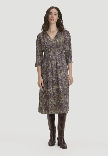Kleid tailliert aus TENCEL™ Lyocell und LENZING™ ECOVERO™ Viskose - 0