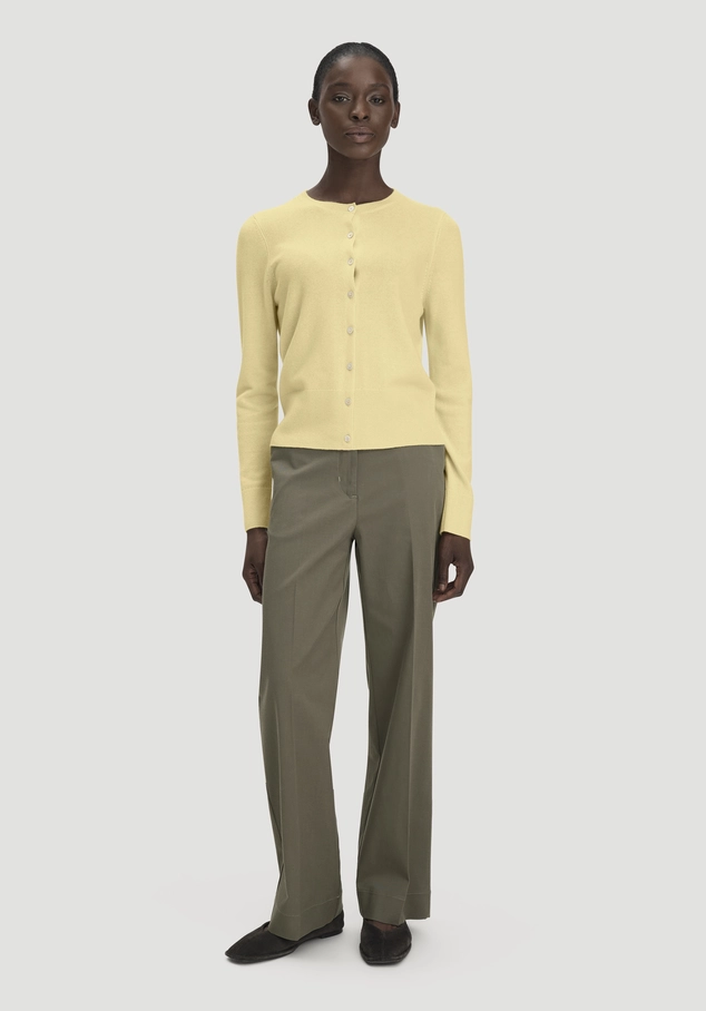 Hose Straight Leg Relaxed aus TENCEL™ Lyocell mit Bio-Baumwolle