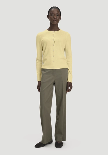Hose Straight Leg Relaxed aus TENCEL™ Lyocell mit Bio-Baumwolle - 0