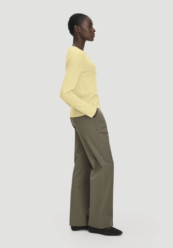 Hose Straight Leg Relaxed aus TENCEL™ Lyocell mit Bio-Baumwolle - 3