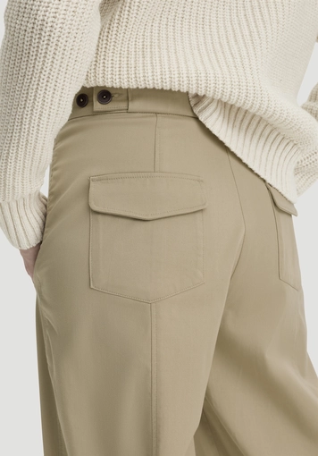 Barrel-Leg Hose Relaxed aus TENCEL™ Lyocell mit Bio-Baumwolle - 2