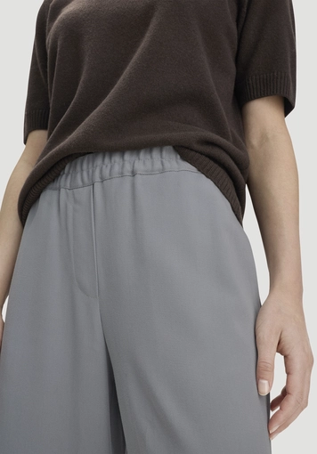 Gewebe Hose Wide Leg aus reinem TENCEL™ Lyocell - 2