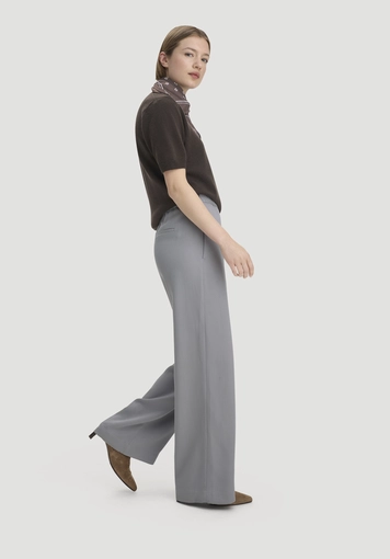 Gewebe Hose Wide Leg aus reinem TENCEL™ Lyocell - 3