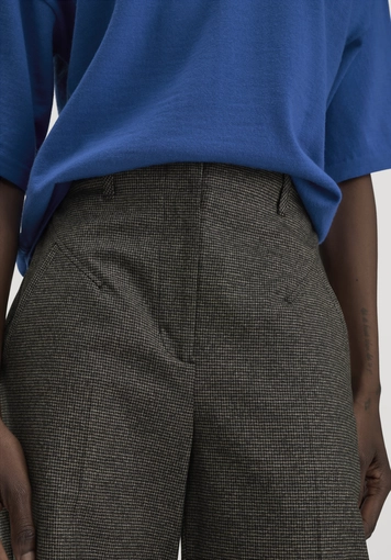 Straight leg trousers made from organic cotton - 2