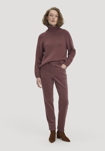 Cordhose Straight Leg aus Bio-Baumwolle - 0