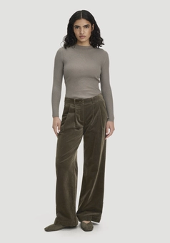 Cordhose Wide Leg aus Bio-Baumwolle