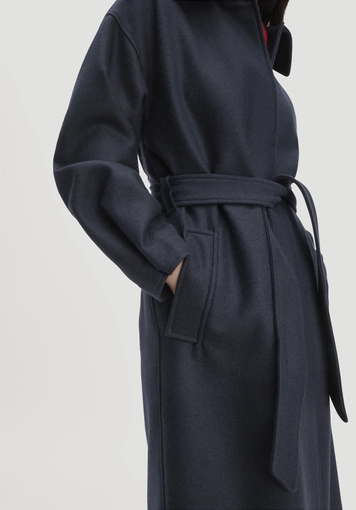 Mantel Boiled Wool Oversized aus reiner Bio-Schurwolle - 2