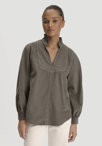 Corduroy blouse, regular size, made from pure organic cotton - 0