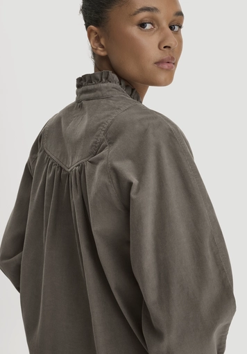 Corduroy blouse, regular size, made from pure organic cotton - 3