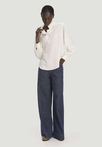 Bluse Relaxed aus reiner TENCEL™ Lyocell - 1