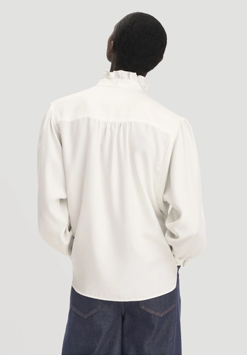 Relaxed blouse made from pure TENCEL™ Lyocell - 2