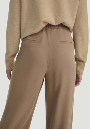 Gewebe Hose Wide Leg aus reinem TENCEL™ Lyocell - 2