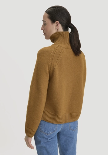 Strick Pullover Relaxed aus Bio-Merinowolle mit Bio-Baumwolle - 2