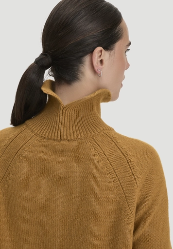 Relaxed knit sweater made from organic merino wool with organic cotton - 3